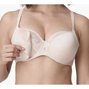 Prima Donna Women's I Do Silky Underwire Nursing Bra Tan Beige 36H NWT 141608